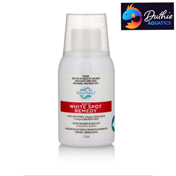 Blue Planet Rapid White Spot Remedy – 125mL | Treats Ich in Freshwater Fish
