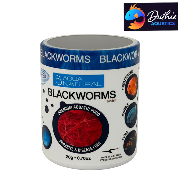 Aqua Natural Tubifex Black Worms 20g