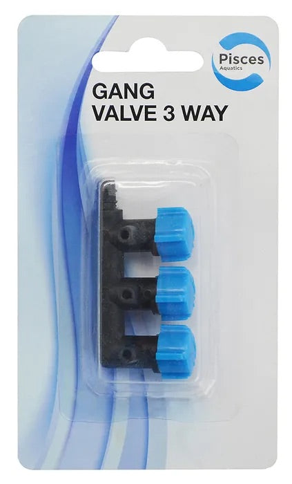 Gang Valve 3 Way 1Pk