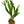 Load image into Gallery viewer, Crested Java Fern – Windelov Variety in 3cm Clay Pot (Low Tech Plant)