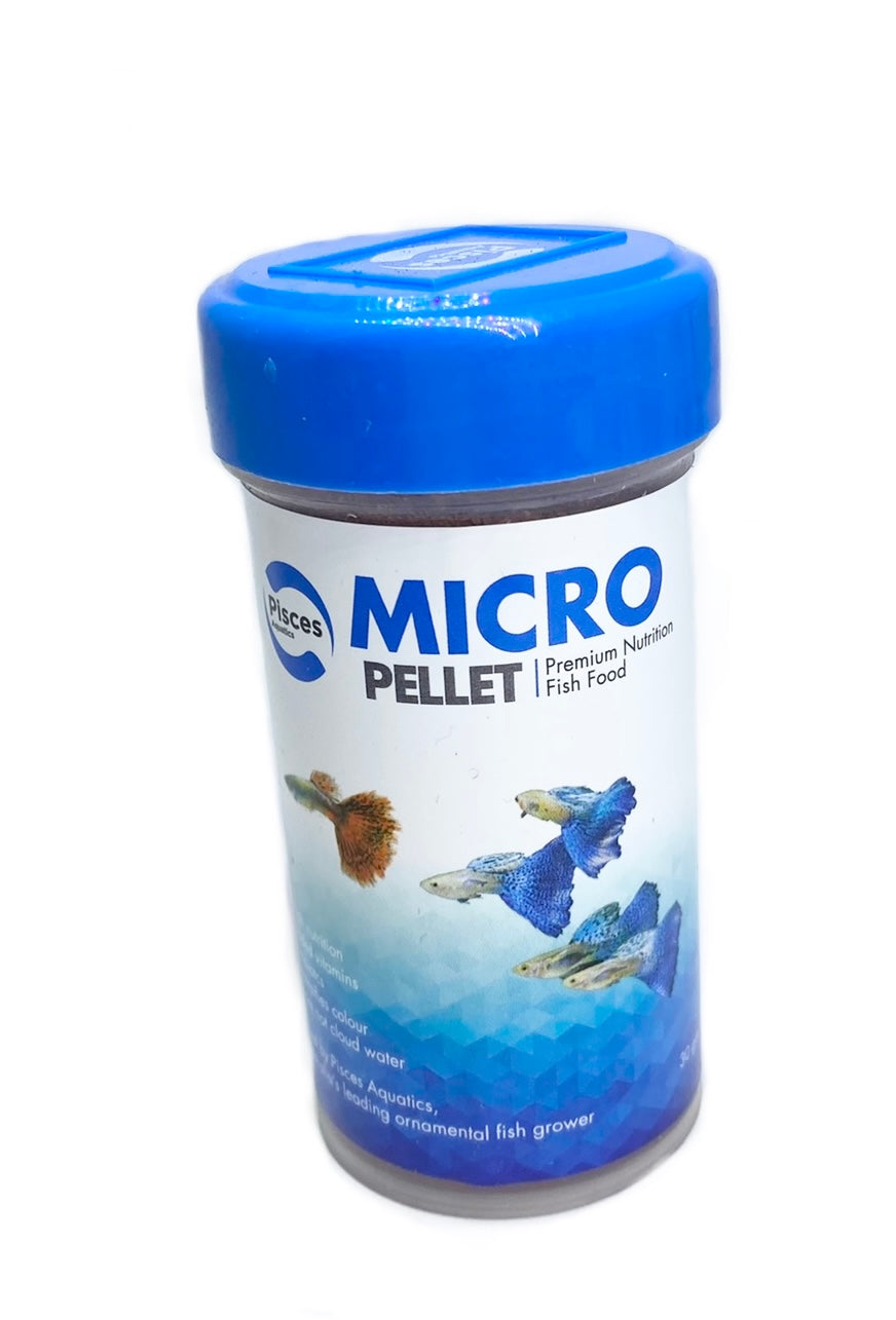 Pisces Micro Pellet 30g Duthie Aquatics